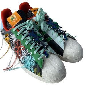 Adidas X Sean Wotherspoon Superstar Super Earth Colorful Boost GX3823 Men’s 13